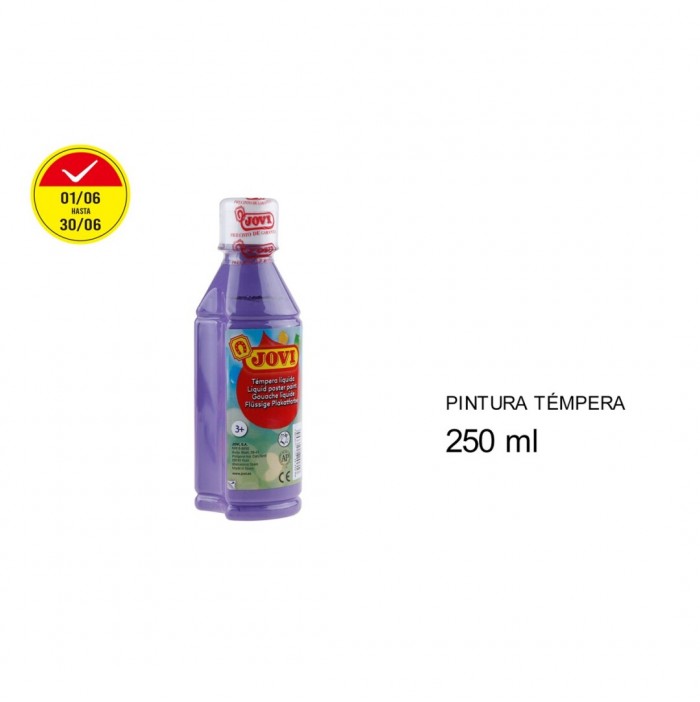 Témpera líquida jovi violeta (250 ml)