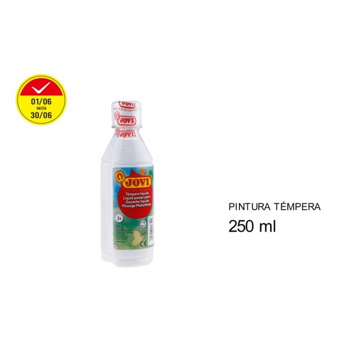 Témpera líquida jovi blanca (250 ml)