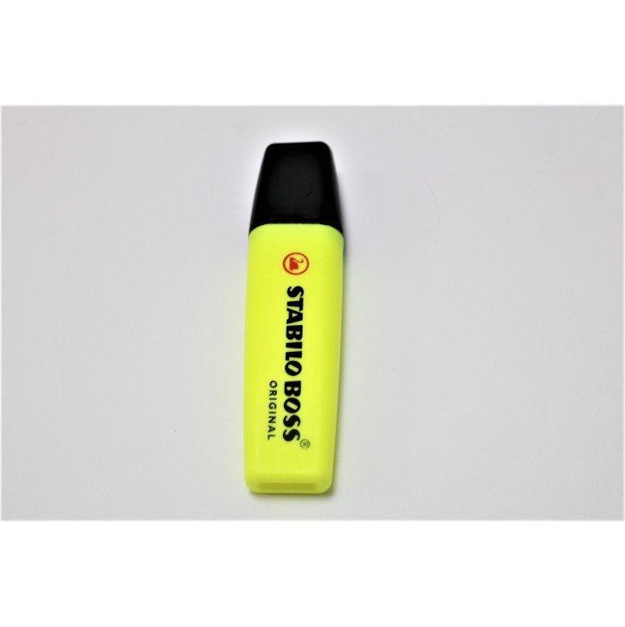 Subrayador amarillo fluorescente stabilo