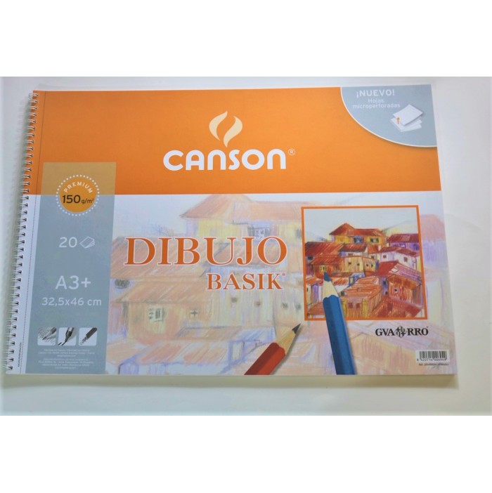 Block de dibujo Canson basik A3+