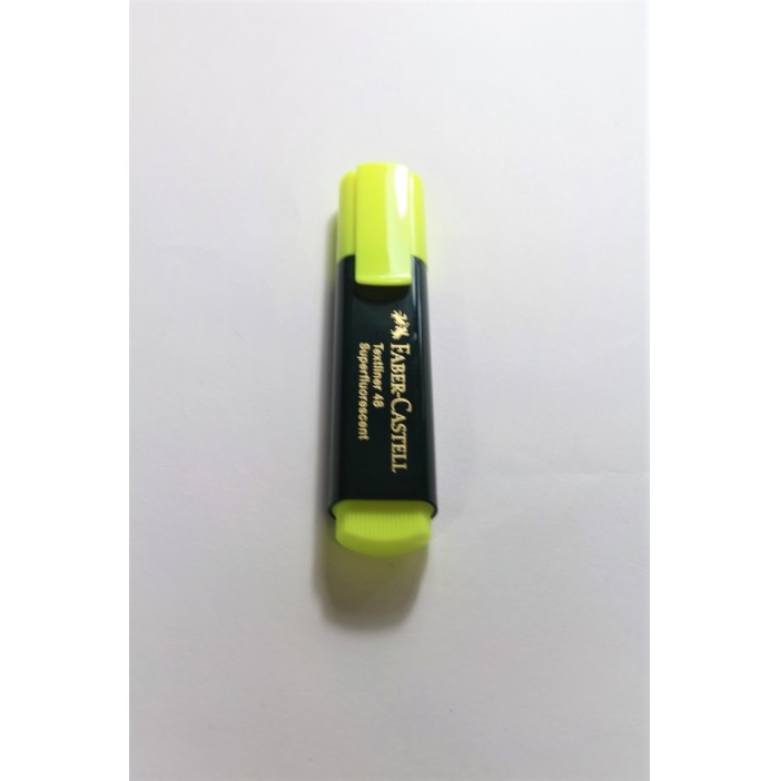 Subrayador amarillo faber castell