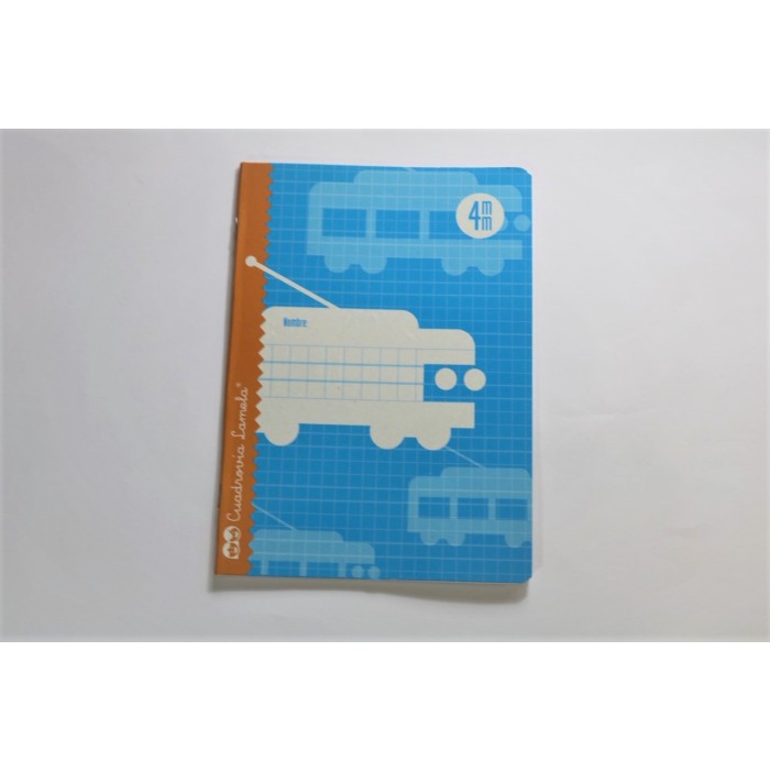 Cuaderno Lamela cuartilla 4mm