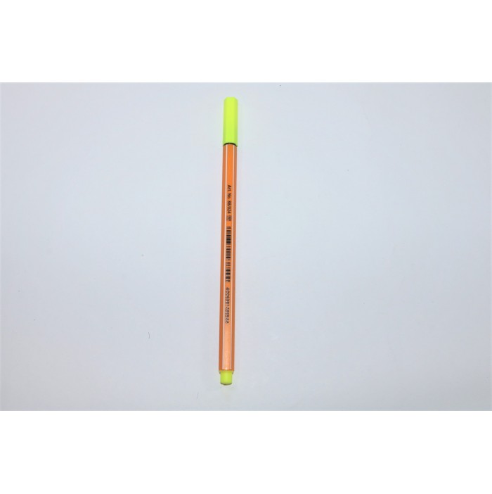 Rotulador stabilo 0.4mm amarillo neón