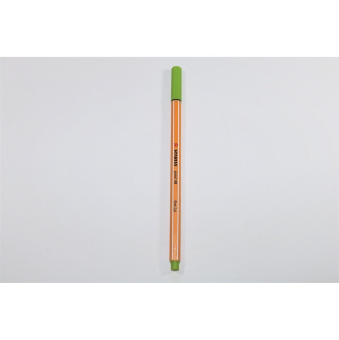 Rotulador stabilo 0.4mm verde manzana