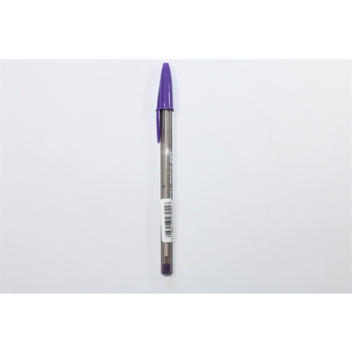 Bolígrafo bic cristal morado