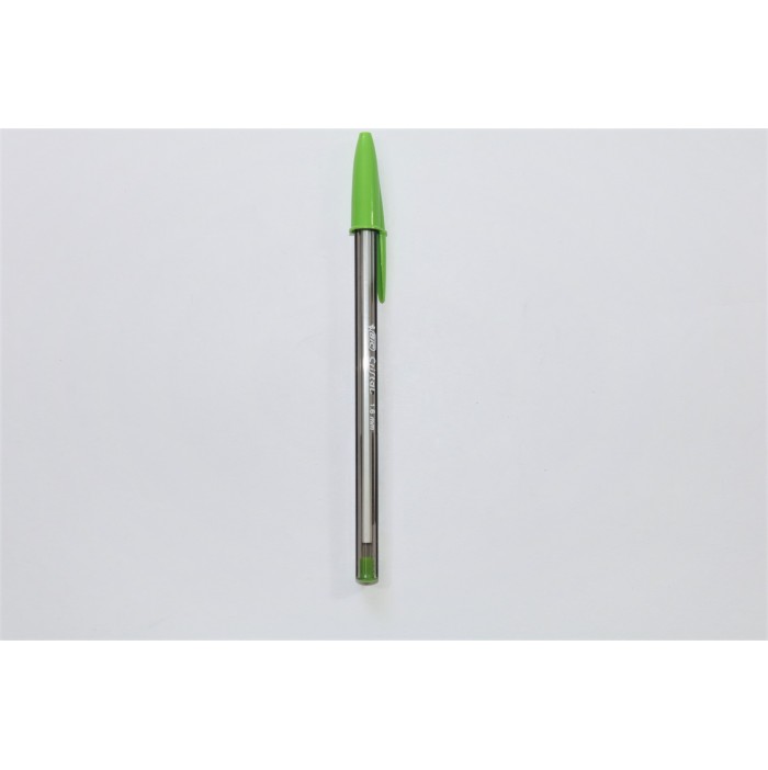 Bolígrafo bic cristal verde