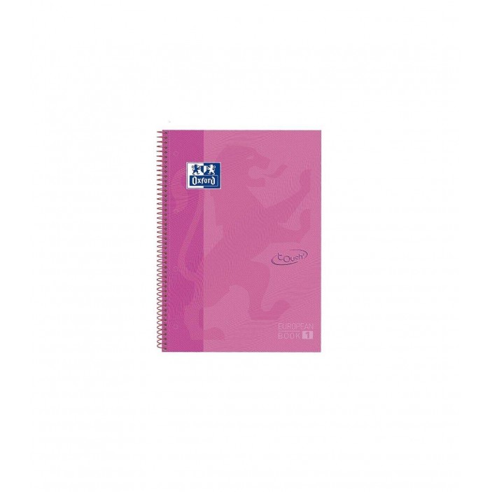 Cuaderno Oxford soft touch rosa