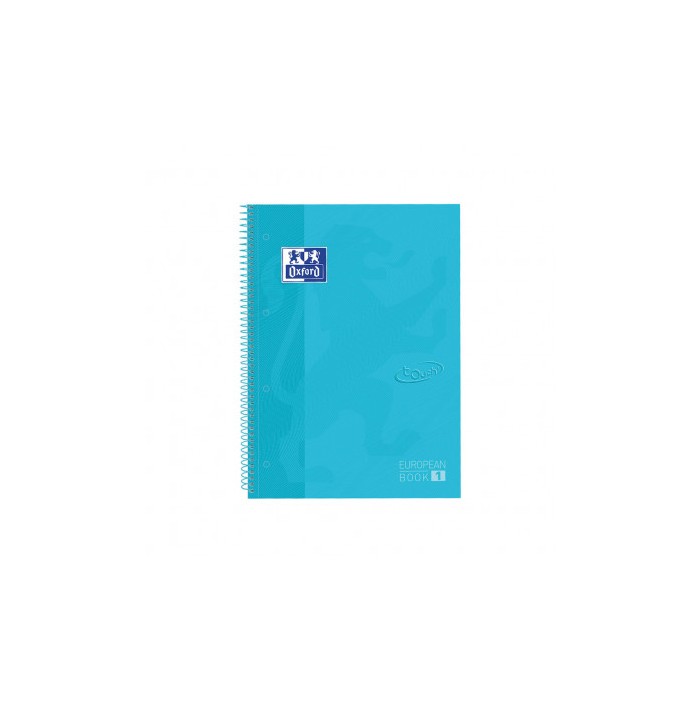 Cuaderno Oxford soft touch azul