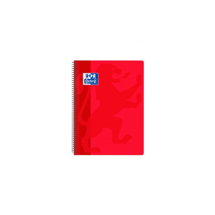 Cuaderno Oxford rojo