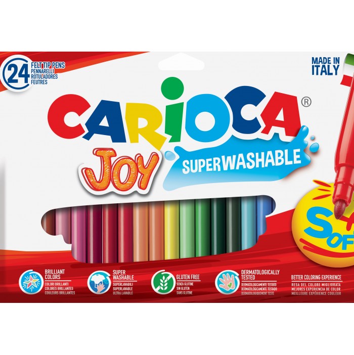 Rotuladores Carioca Joy superwashable 24u