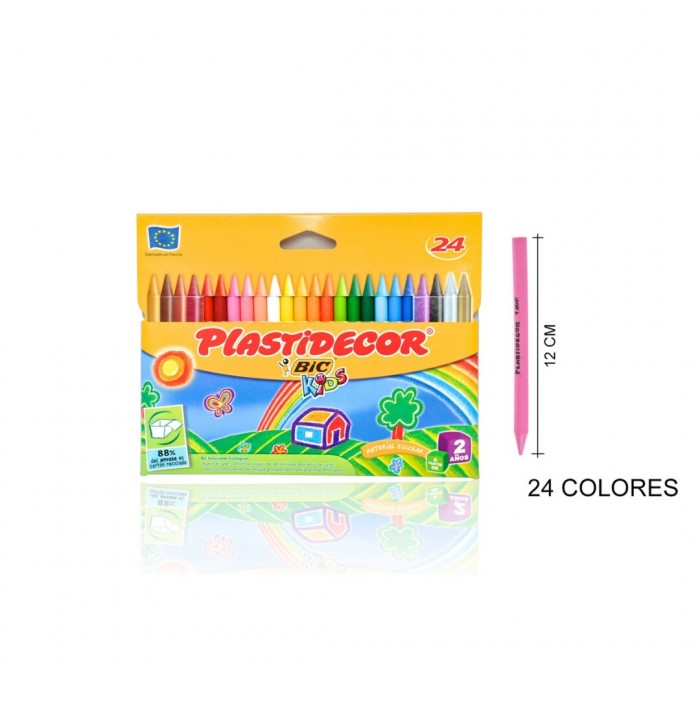 Ceras Plastidecor Bic (24)