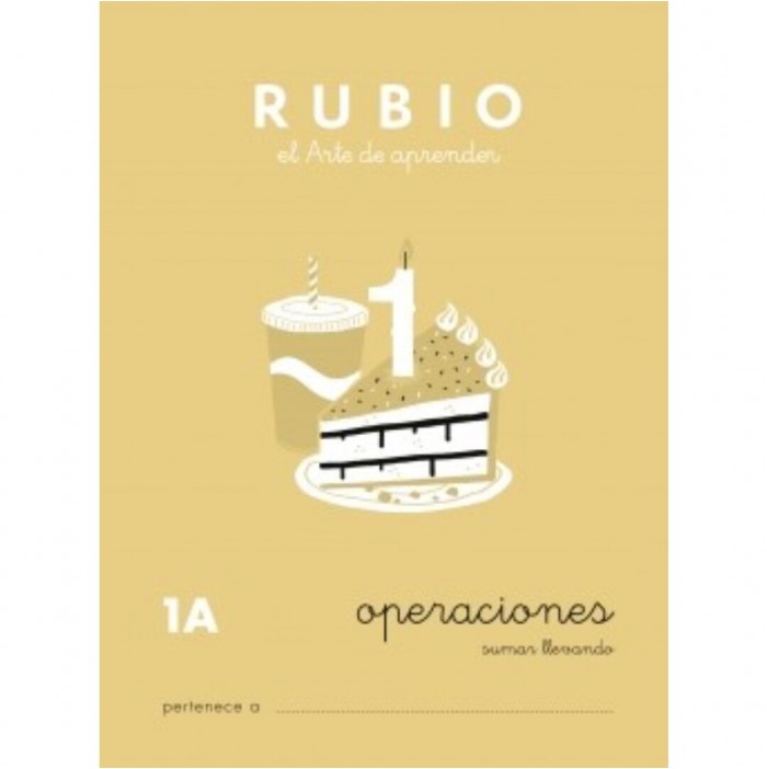 Cuaderno operaciones Rubio nº1 A