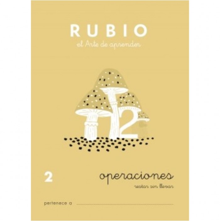 Cuaderno operaciones Rubio nº2