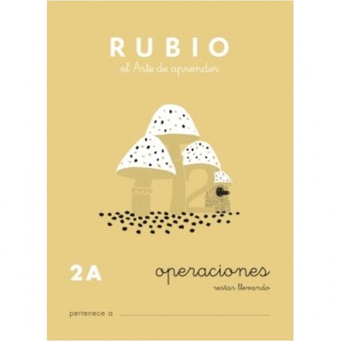 Cuaderno operaciones Rubio nº2 A