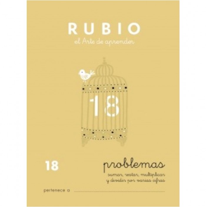 Cuaderno problemas Rubio nº18