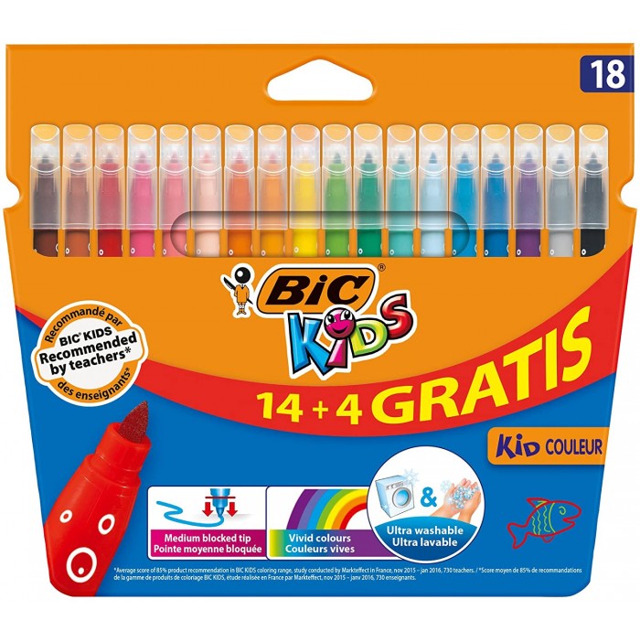 Pack rotuladores Bic 14+4U