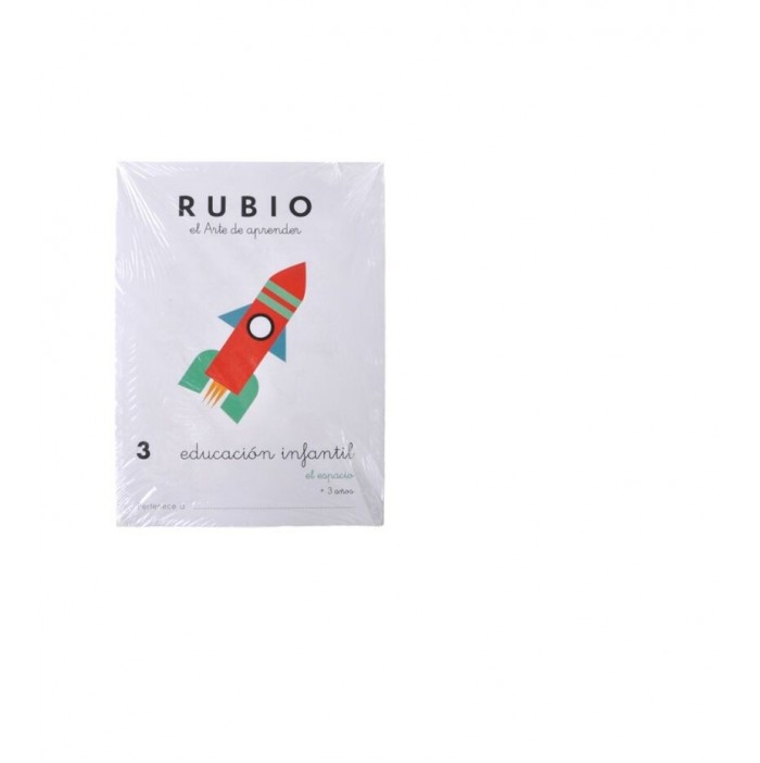 Cuaderno nº3 educación infantil Rubio +3 años