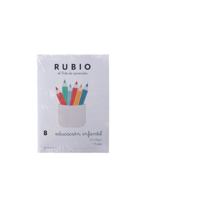 Cuaderno Rubio nº8 educación infantil  +5 años