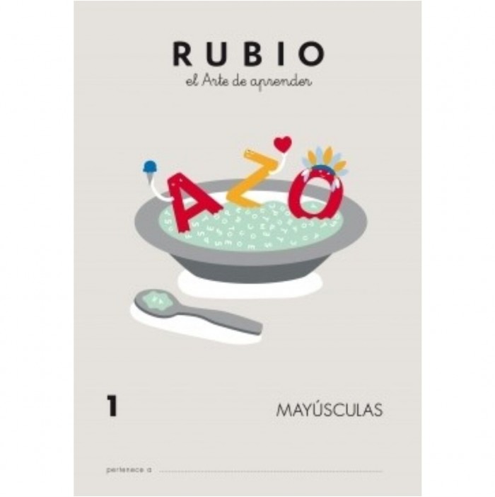 Cuaderno Rubio mayúsculas nº1