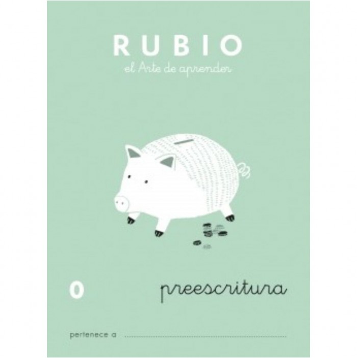 Cuaderno Rubio preescritura nº0  +3 años