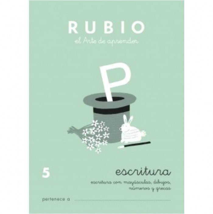 Cuaderno Rubio escritura nº5