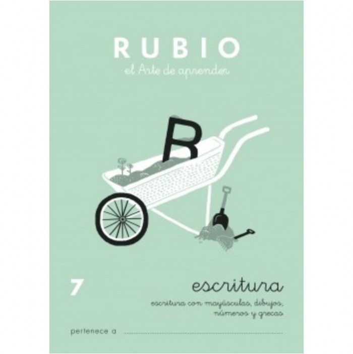 Cuaderno Rubio escritura nº7