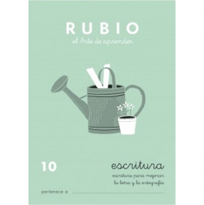 Cuaderno Rubio escritura nº10