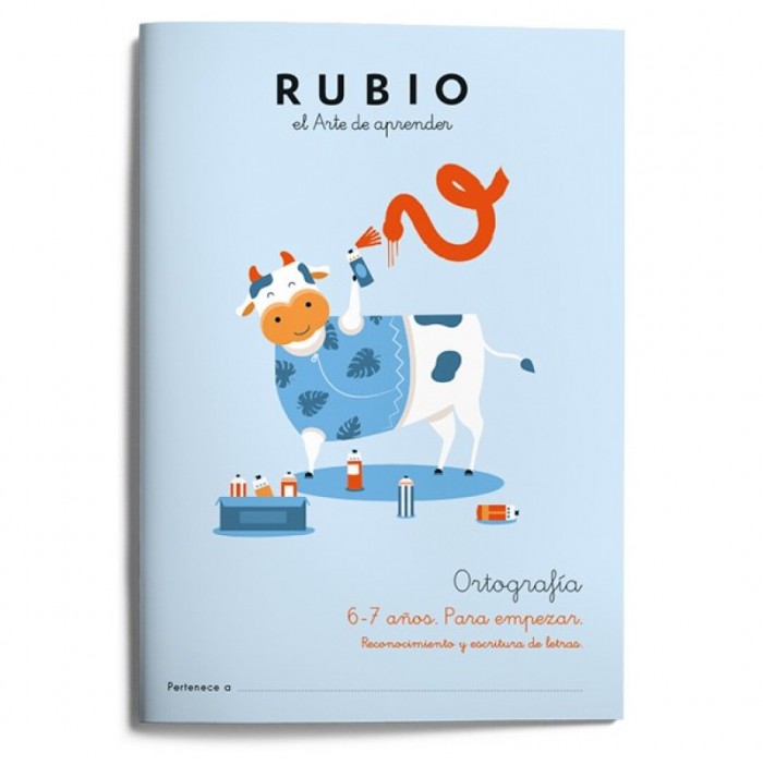 Cuaderno Rubio ortografía 6-7 años