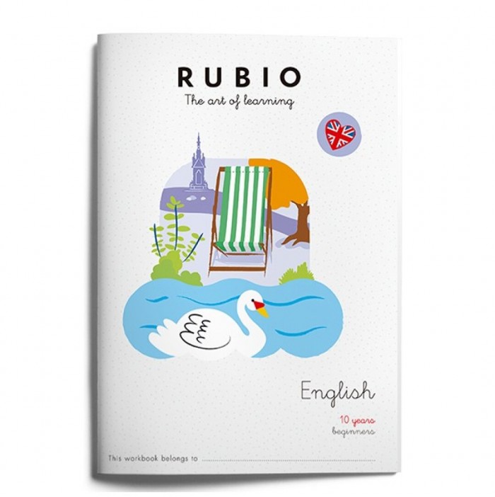 Cuaderno Rubio inglés principiantes 10 años